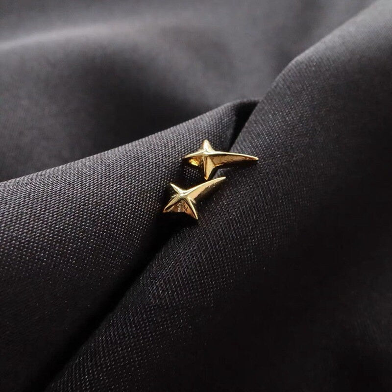 Dainty Gold North Star Stud Earrings, Gold Star Earrings, Star Studs, Minimalist Star Earring, Helix Studs, Perfect for Everyday Wear, GE166